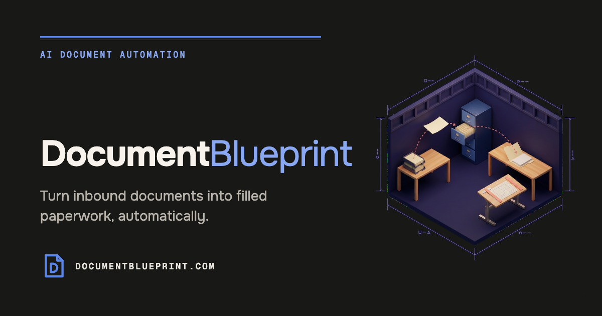 Document Blueprint — Automate Your Paperwork with AI